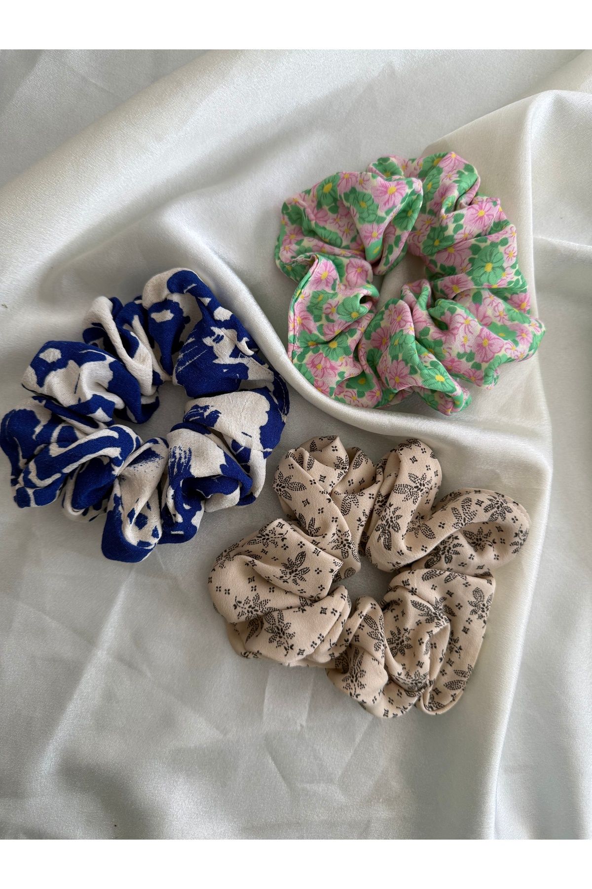 nancastore 3 lü scrunncks toka set