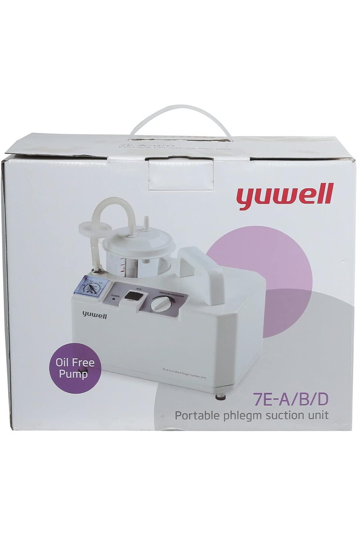 Yuwell-Portable Suction Unit 7E-A (White) 1