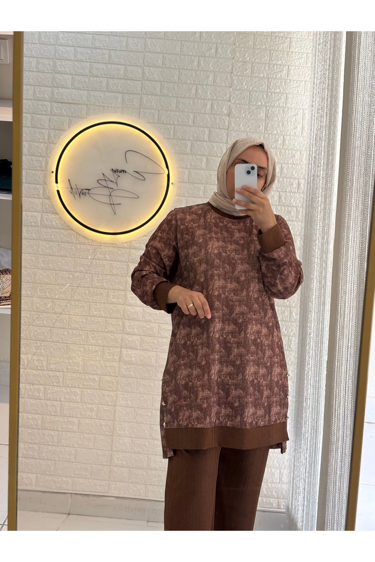 Butik Viskon Merserize Büyük Beden Takım