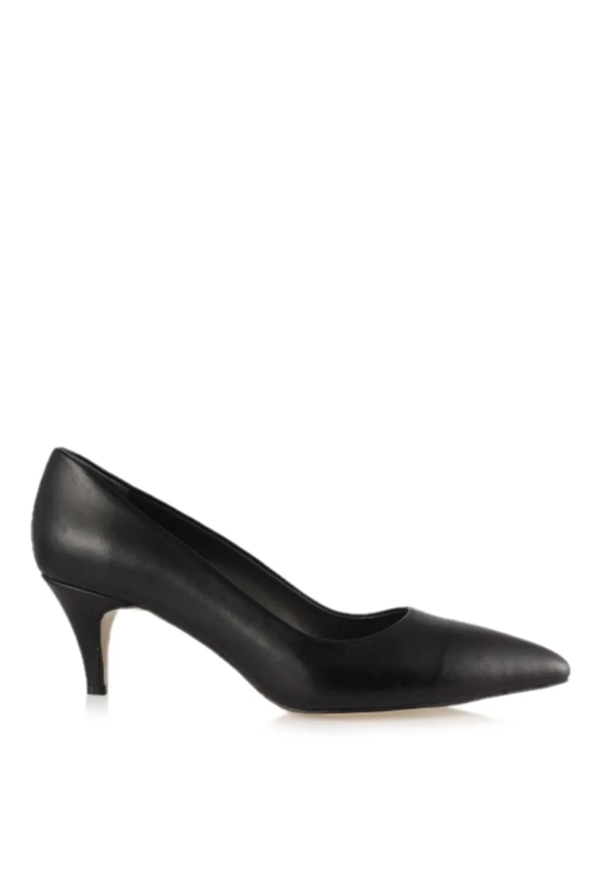 NİSH EXCLUSİVE Nish Exclusive 324 Kadın Deri Klasik Stiletto