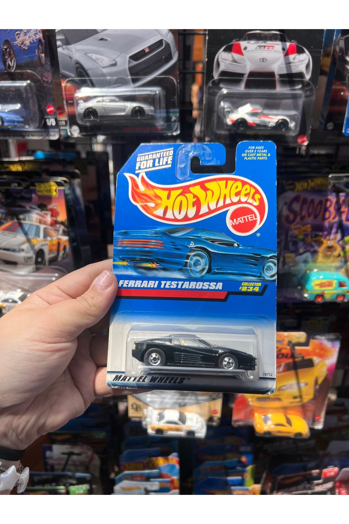 HOT WHEELS Ferrari testarossa koleksiyonluk