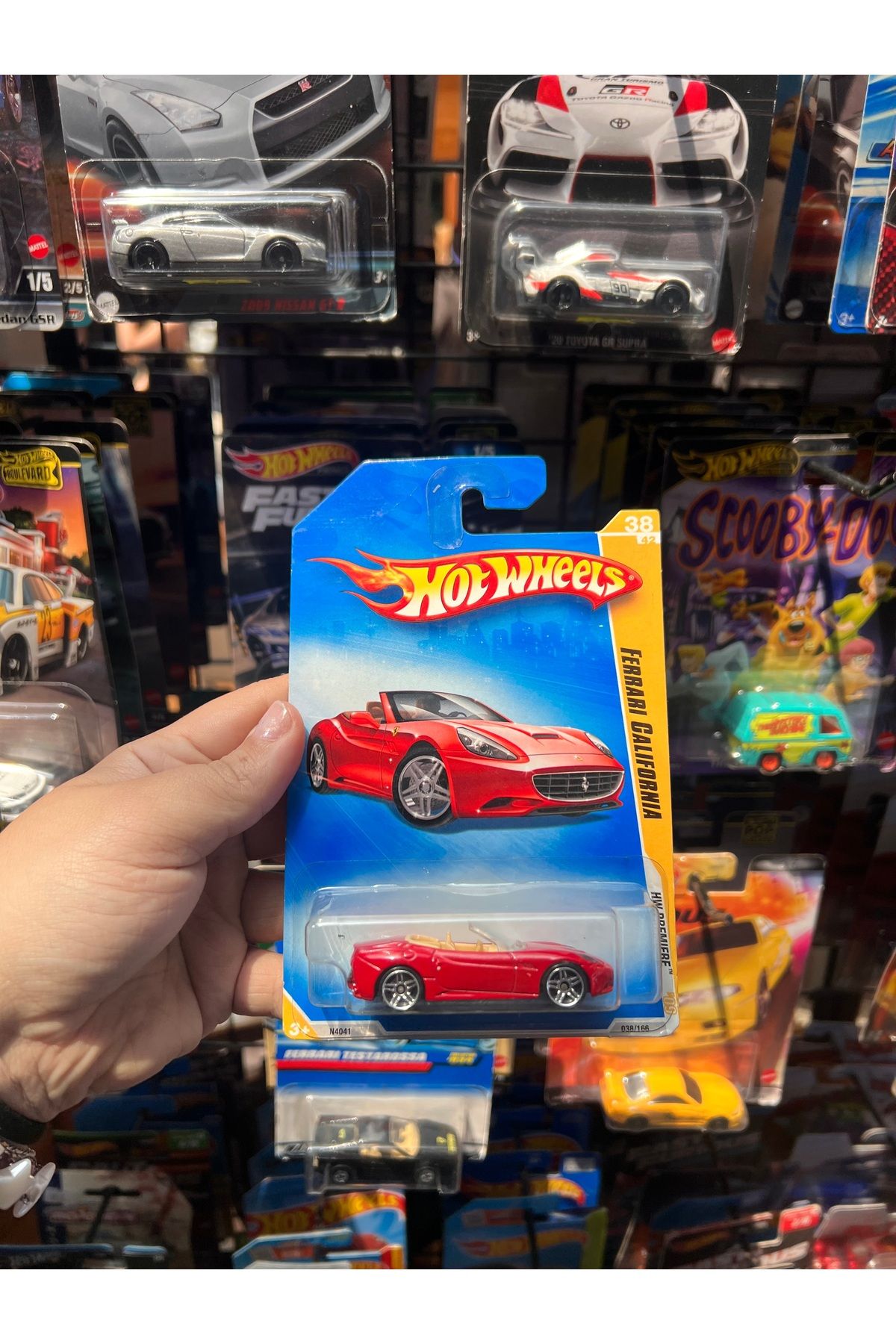 HOT WHEELS Ferrari California Hot wheels koleksiyonluk