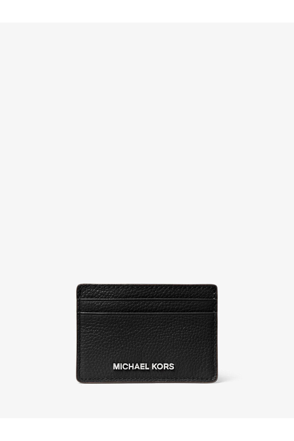 Michael Kors Kadın Deri MK Yazılı Kart Bölmeli Siyah Cüzdan 32F8SF6D1L-BLACK