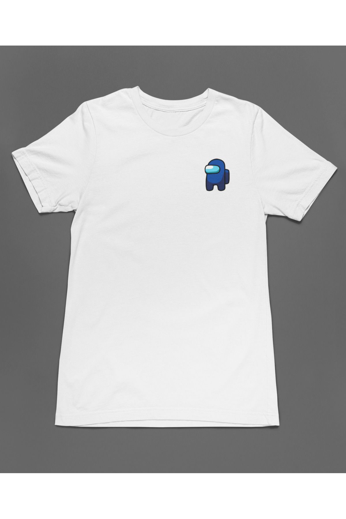 Bumeta Mini Imposter Mavi Mürettebat AMONG US Unisex Tişört T-Shirt
