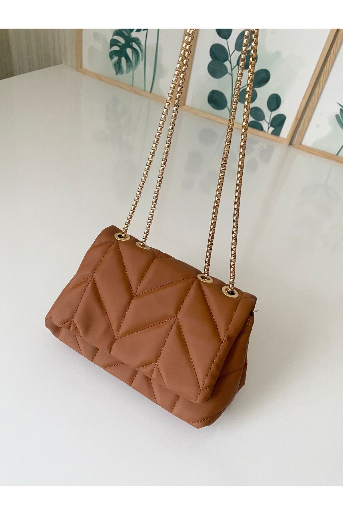 Petek Collection FLORA ZİNCİR ASKILI ÇANTA