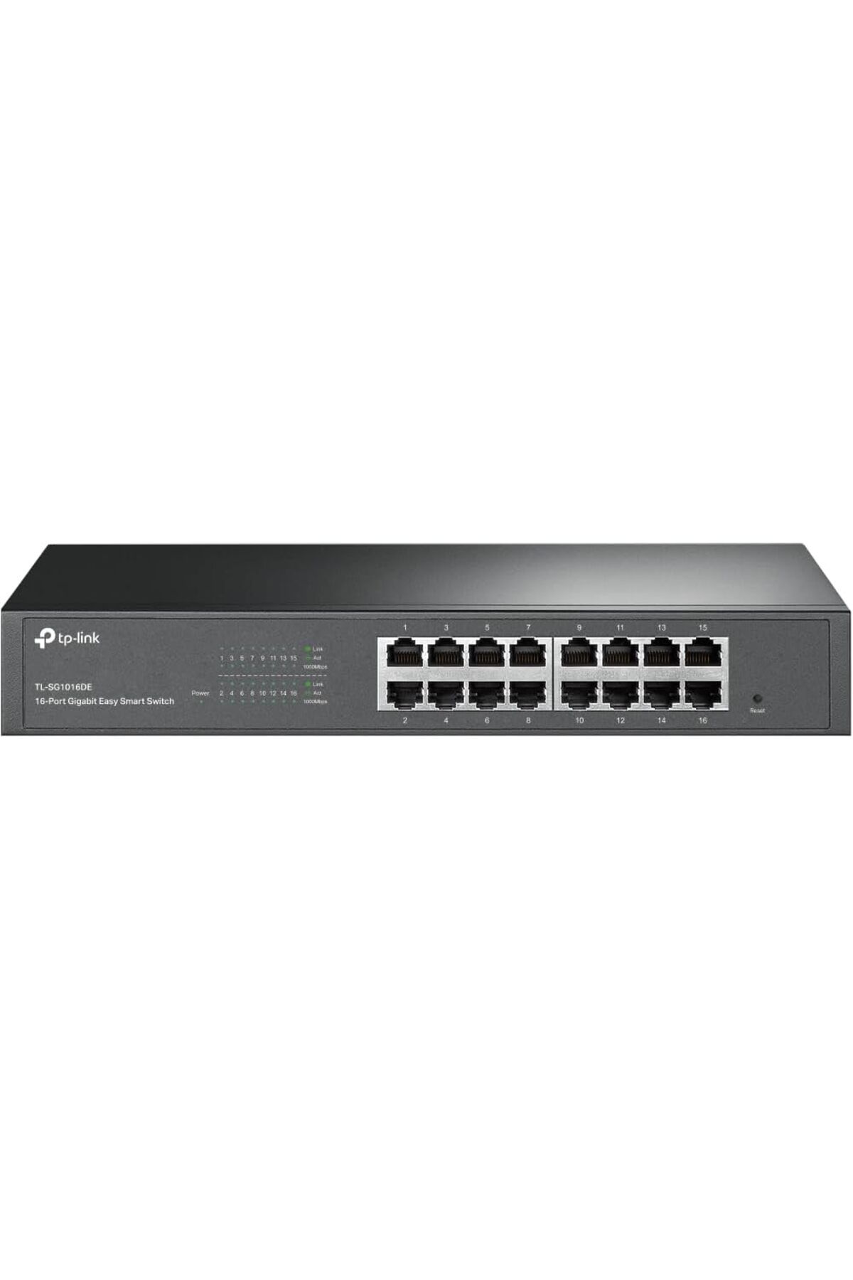 KDROĞLU plamystical TL-SG1016DE, 16-Port 10/100/1000 Mbps Gigabit Easy Smart Switch, Siyah newing 1139529