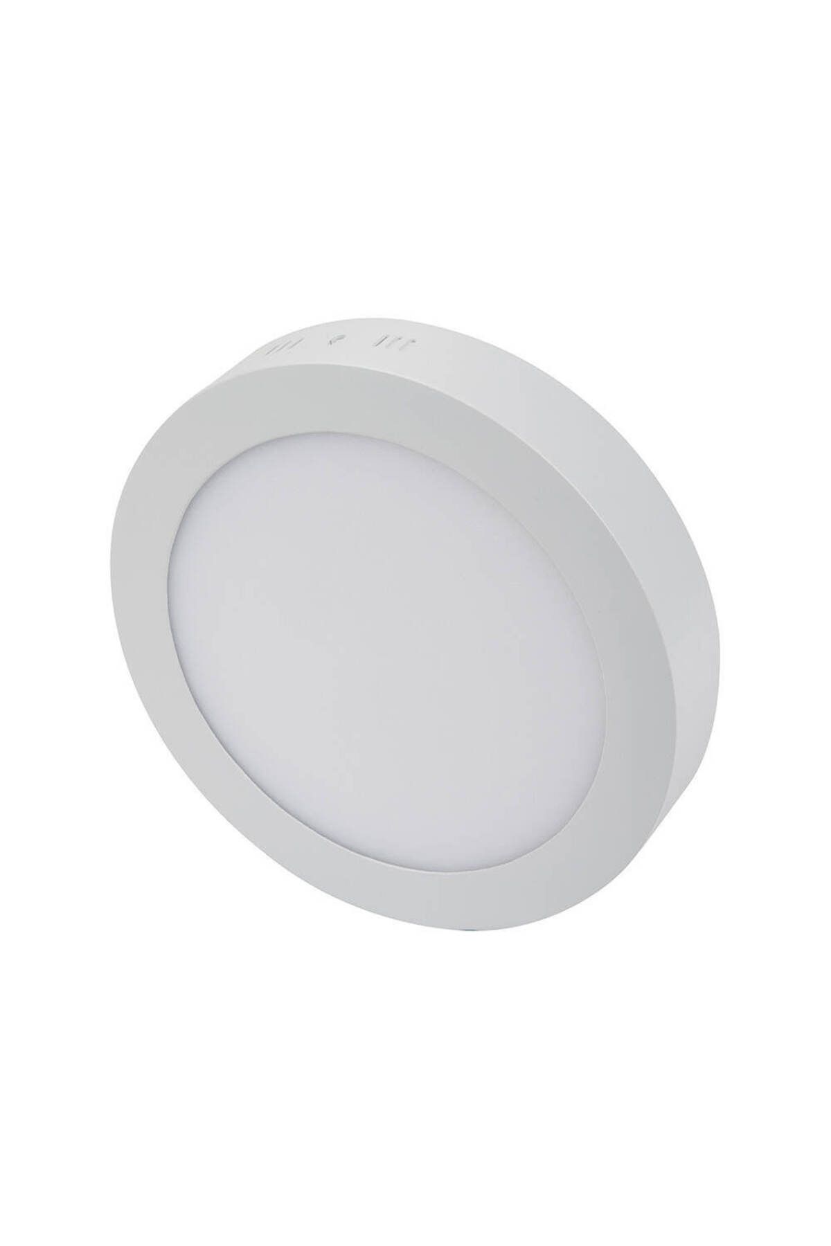 Cata 18W SIVA ÜSTÜ LED PANEL ( YUVARLAK ) BEYAZ KASA - 6500K