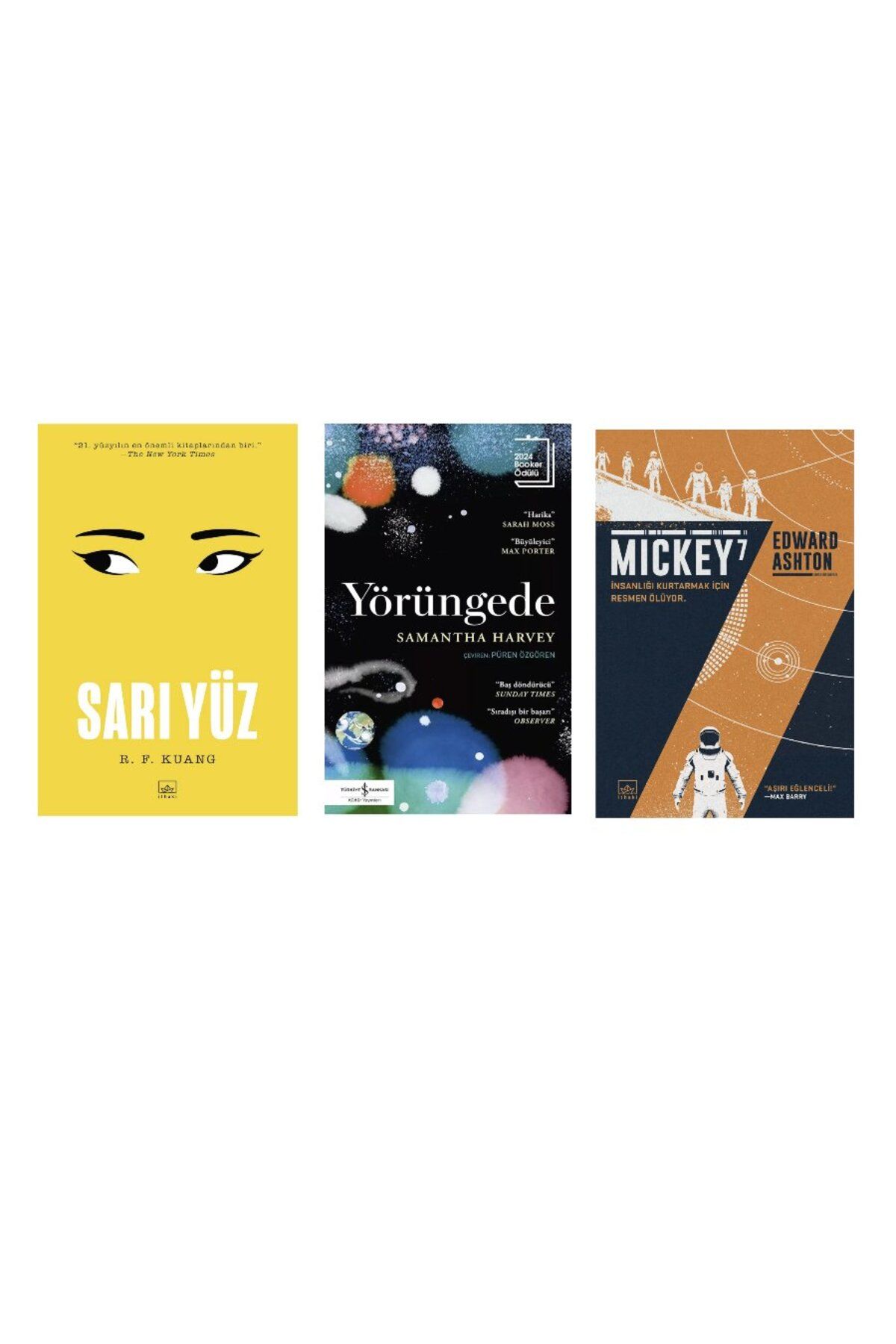 Can Yayınları sari yuz + yorungede + mickey 7 = 3 set