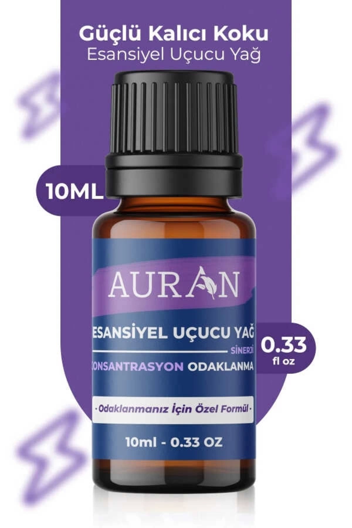 AURAN Konsantrasyon Odaklanma Aroma Terapi Yağ