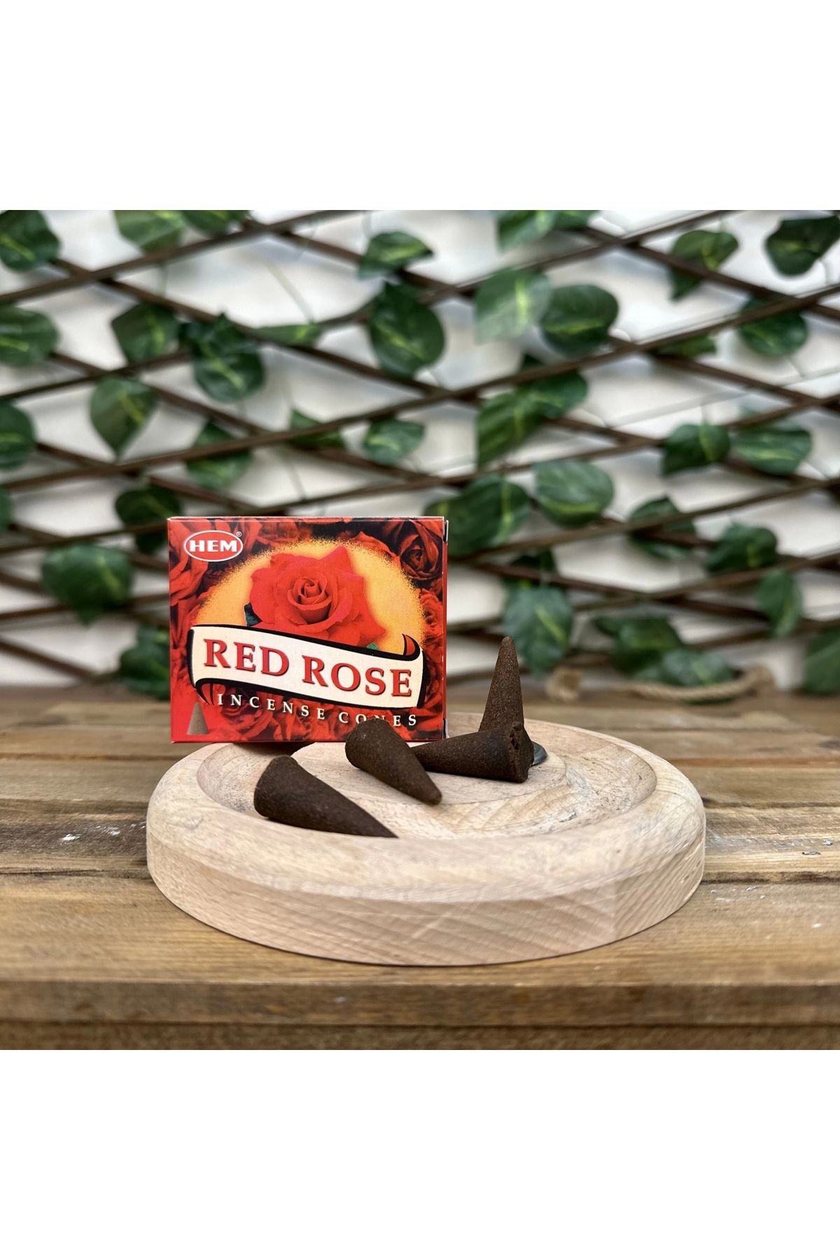 Hem Red Rose Konik Tütsü