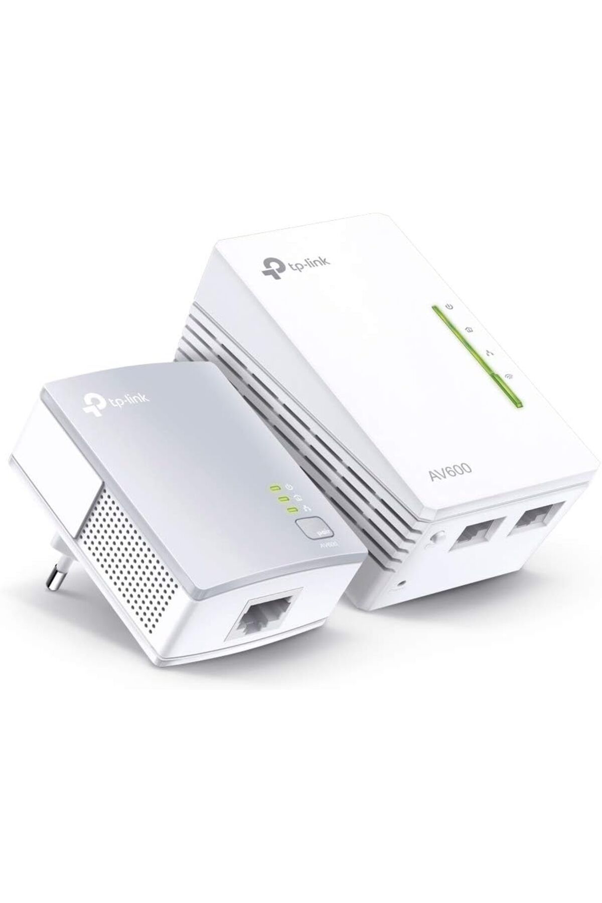 KDROĞLU plamystical WLAN Powerline Adaptör Seti TL-WPA4220 Kit (WLAN 300 Mbit/s, AV600 Powerline, Wifi Clon
