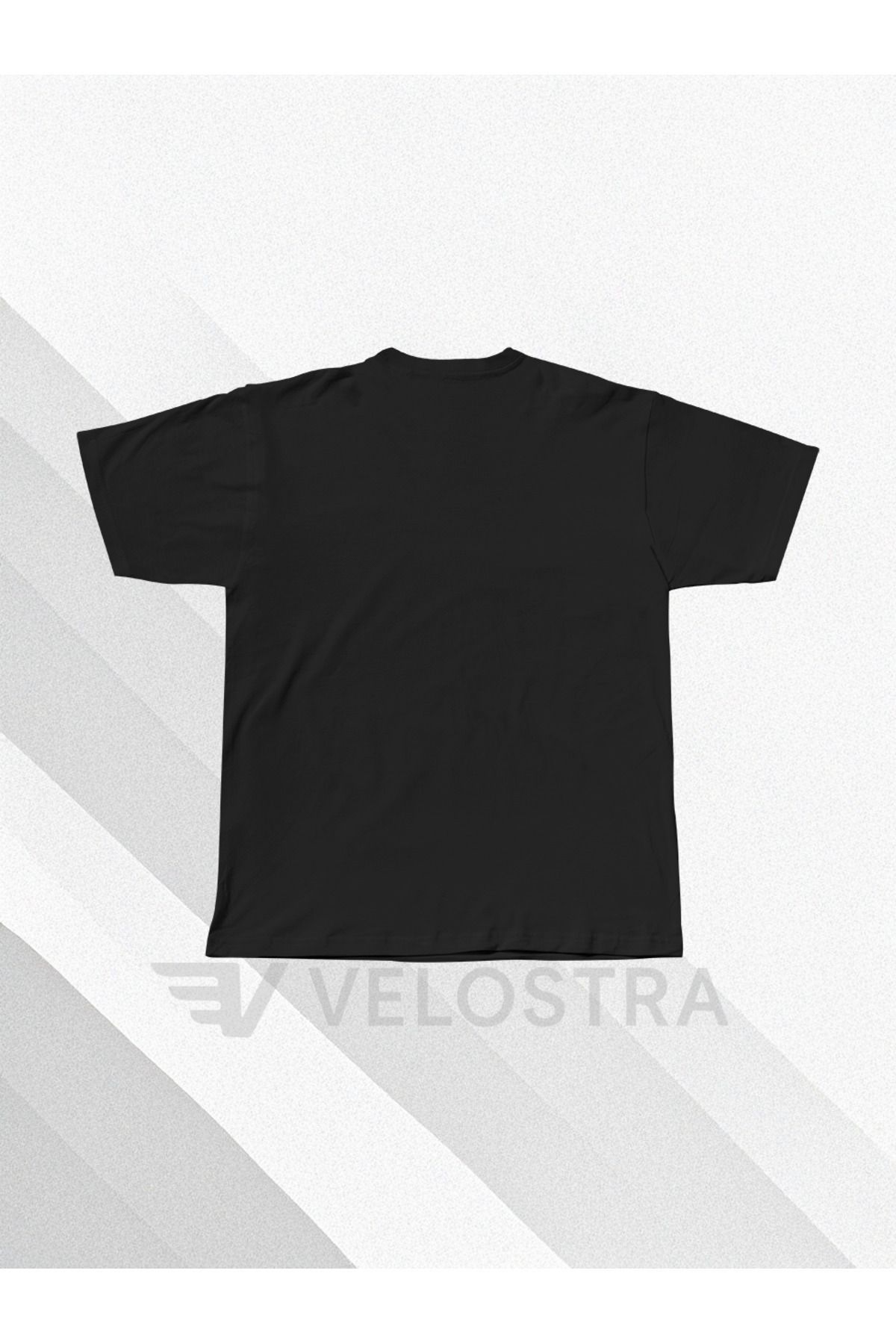 Velostra Unisex Ağlayan Kedi Baskılı Oversize T-shirt