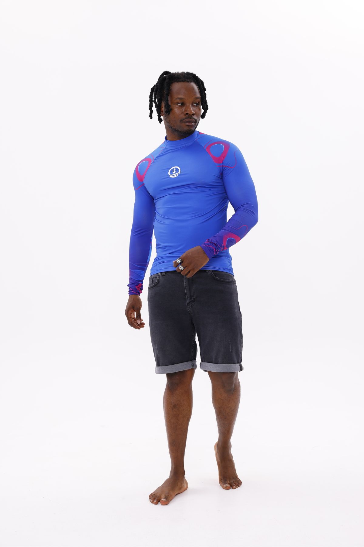 NEPTUNUS SHOP UPF50,ERKEK UZUN KOLLU RASHGUARD,DALIŞ,YELKEN,SÖRF,SCUBA