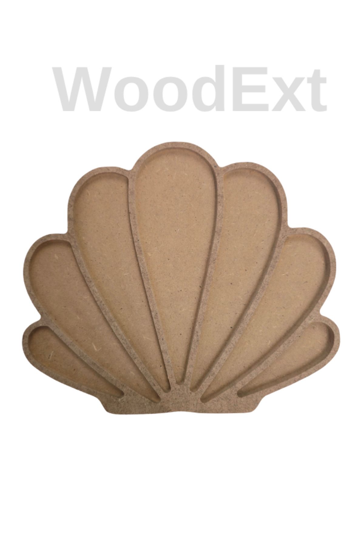 Woodext Büyük Boy Ahşap Mozaik Baz. Midye. Mozaik Ahşap Baz.50 Cm X 40 Cm Derinlik 4 Mm kalınlık 10 mm