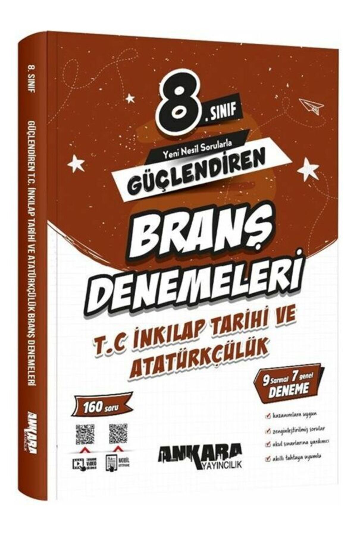 kitabın başkenti ankara yayıncılık Ankara Yayıncılık 8. Sınıf T.c. İnkılap Tarihi Ve Atatürkçülük Güçlendiren Branş Denemeleri