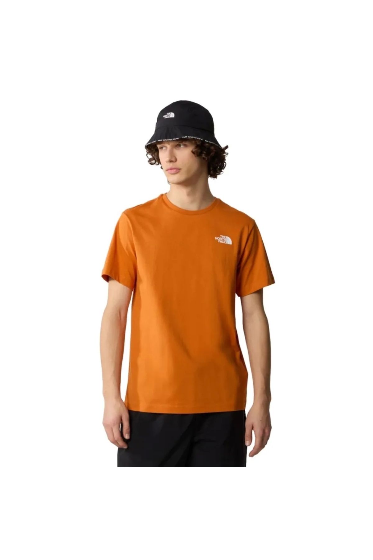 THE NORTH FACE Redbox Celebration Erkek Turuncu Tişört NF0A87NVPCO