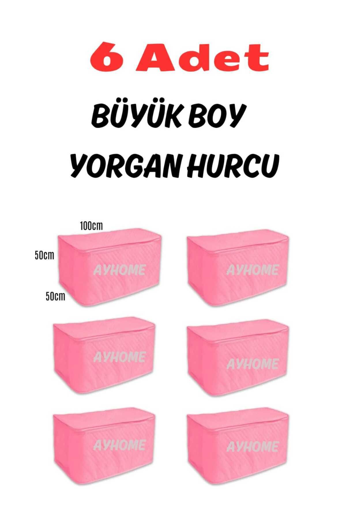 teknotrust 6'lı Büyük Boy Yatak Döşek ve Düzenleyici Hurç 100x50 cm