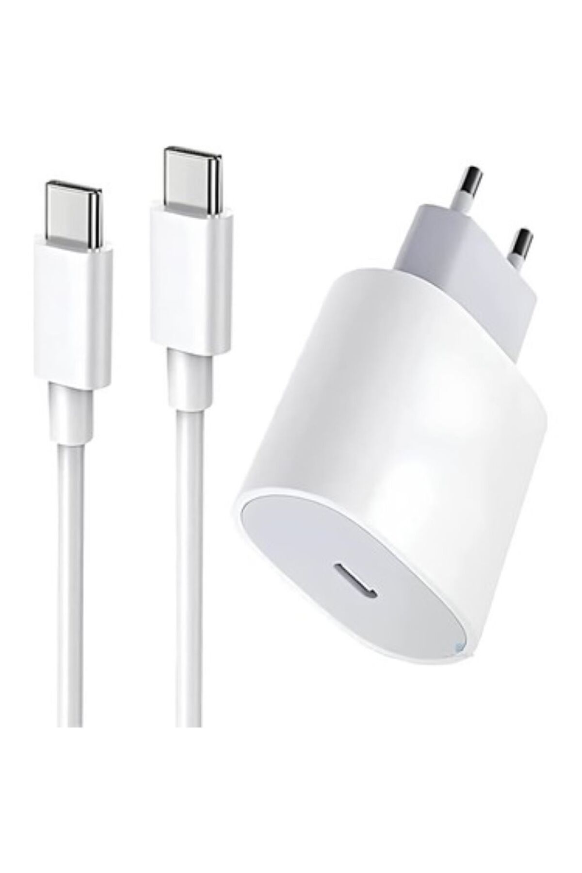 Zonline İPHONE 16 PRO UYUMLU 25W HIZLI ŞARJ ALETİ ADAPTÖR + KABLO (1M)
