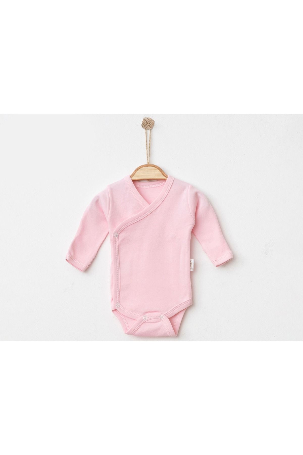 Bebello Kids Beyaz &Pembe Yumuşak Pamuklu Kundak Takım