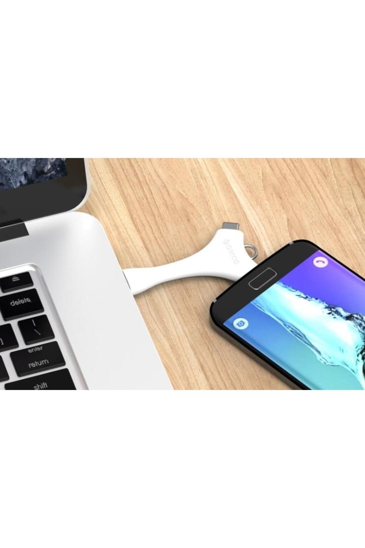 Orico-Orico C1-WH adapter, 1x USB 2.0 - 1x USB-C/microUSB 2.0 4