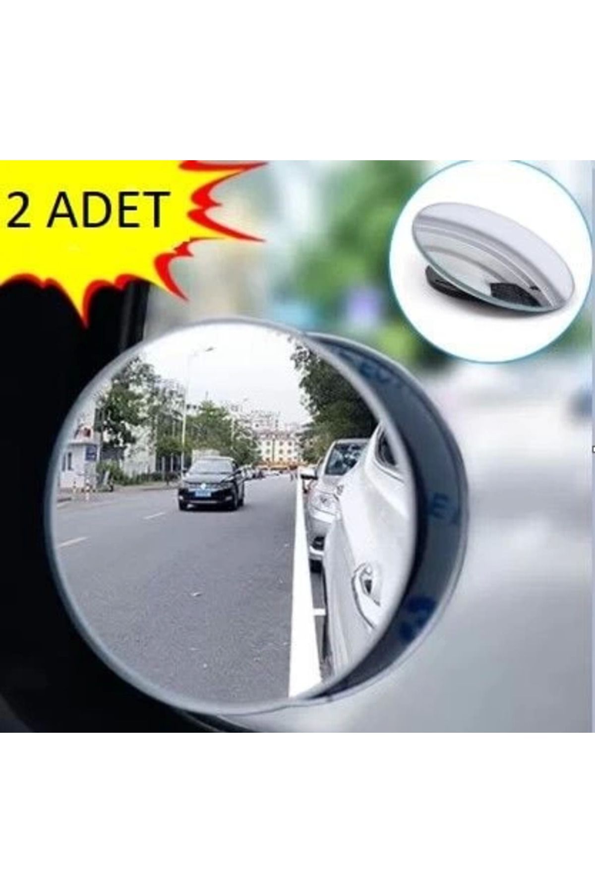 Vemora Çerçevesiz Ayarlanabilir Kör Nokta Aynası 2 li