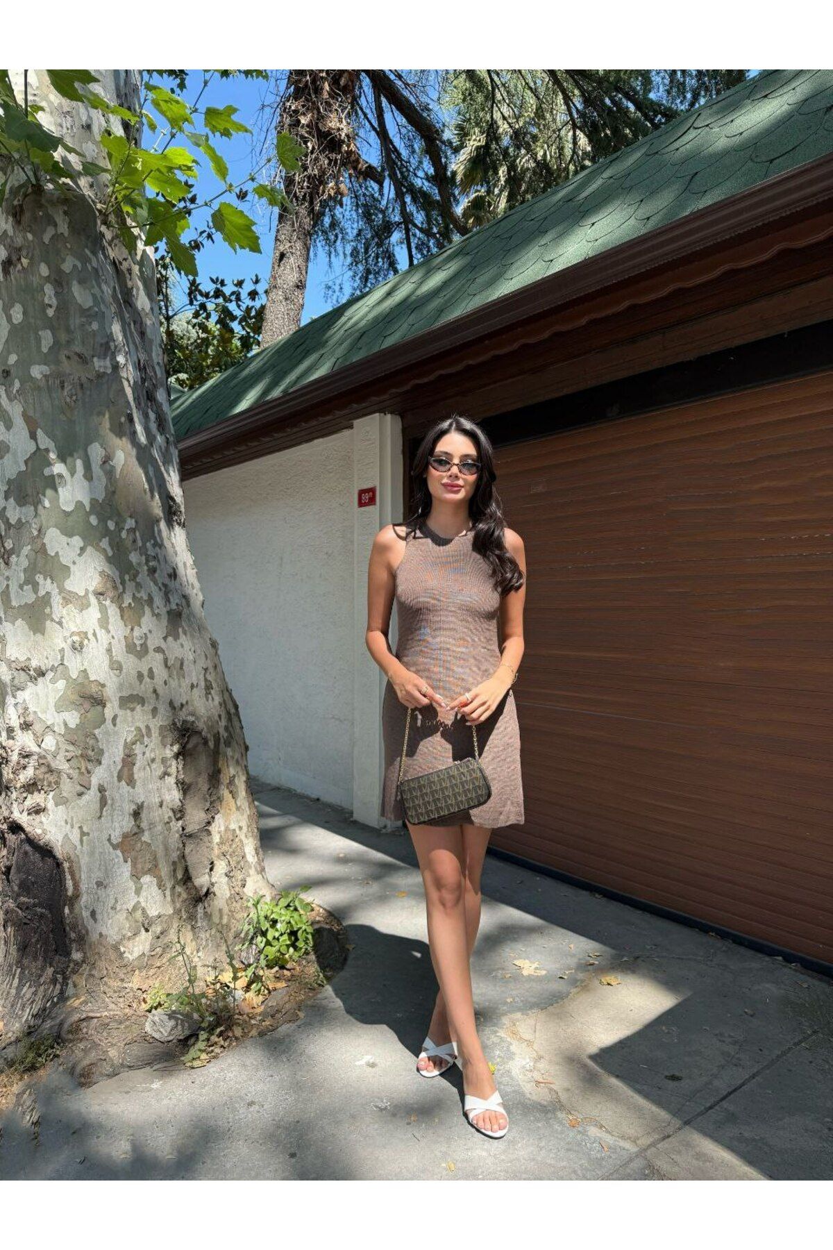 CLB COLLECTION Yazlık Triko Elbise