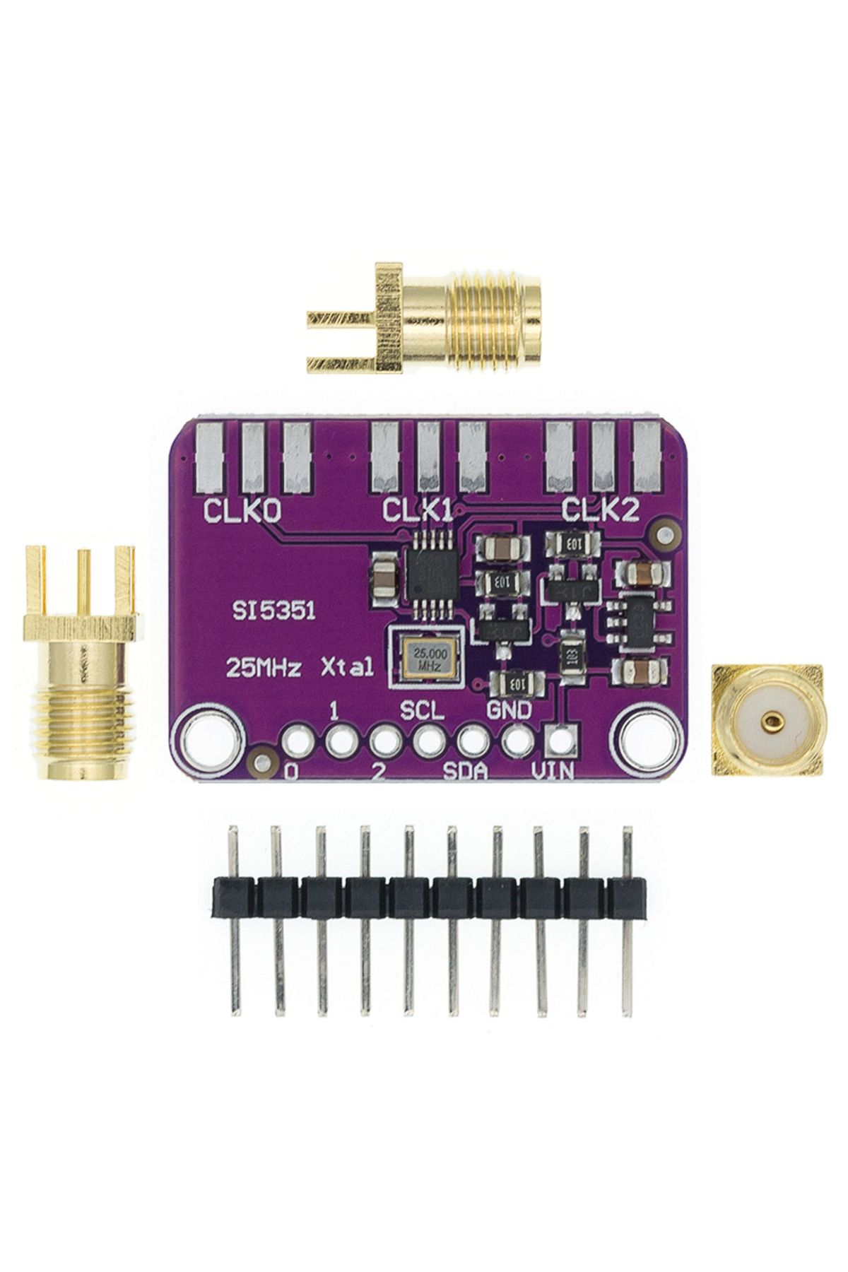 Choice-DC 3V-5V CJMCU-5351 Si5351A Si5351 I2C Clock Generator Breakout Board Module Signal Generator Clo... 8