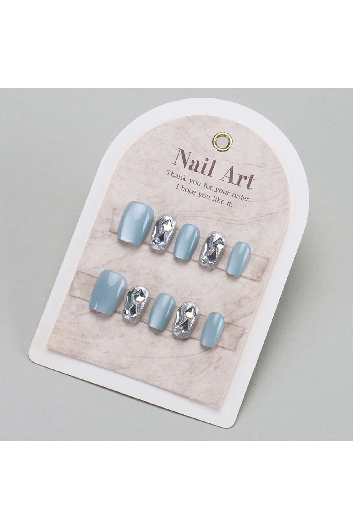 nails bibibu Takma tırnak seti zararsız yapıştırıcı