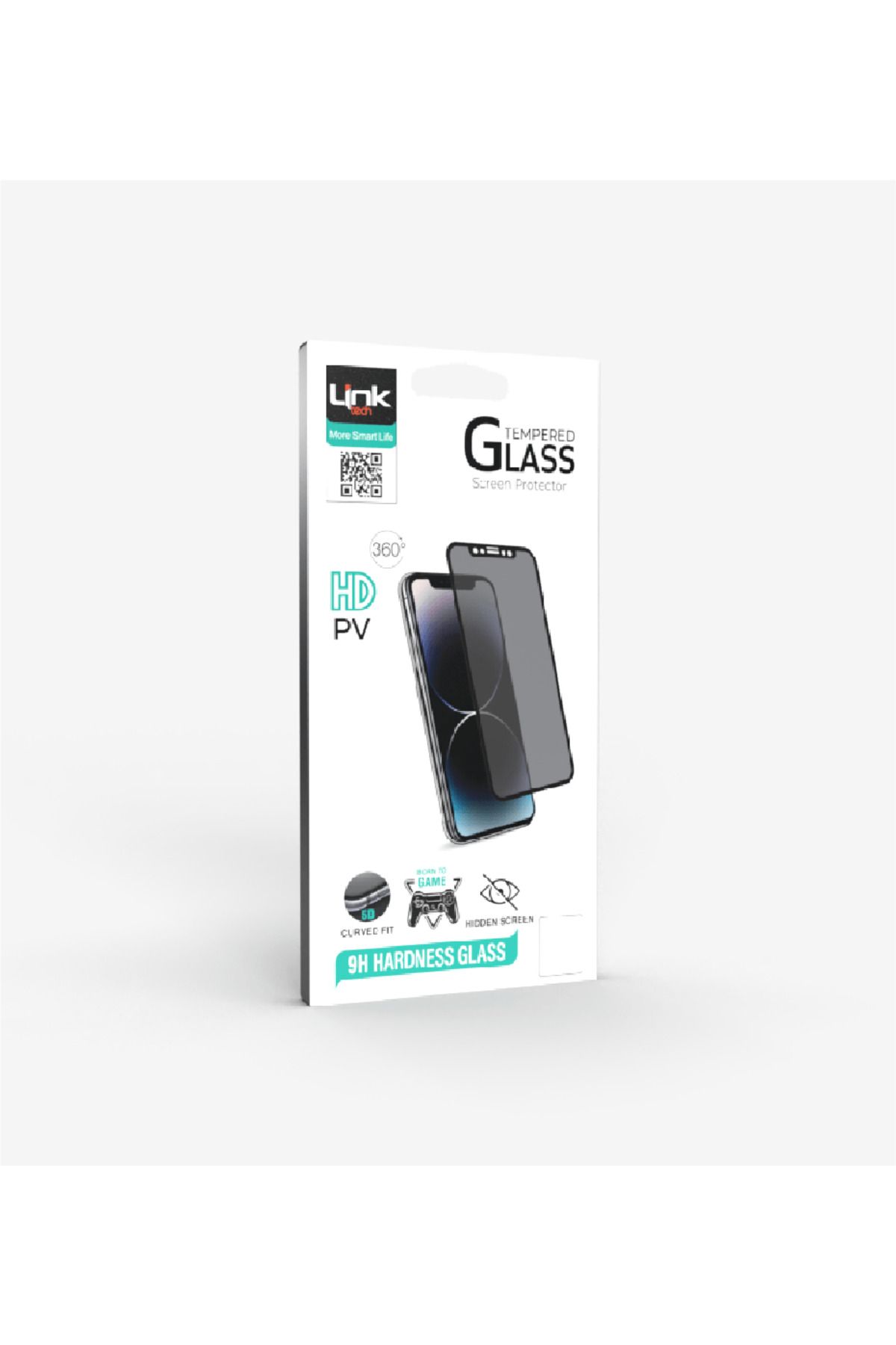 Linktech iPhone 16 Pro HD Hayalet Kırılmaz Ekran Koruyucu Cam