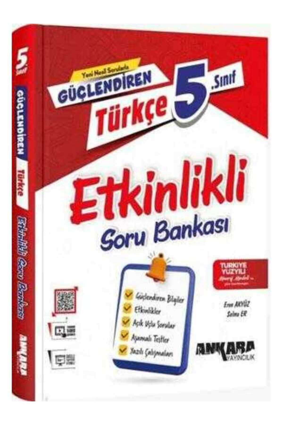 kitabın başkenti ankara yayıncılık Ankara Yayınları 5.Sınıf Güçlendiren Türkçe Etkinlikli Soru Bankası