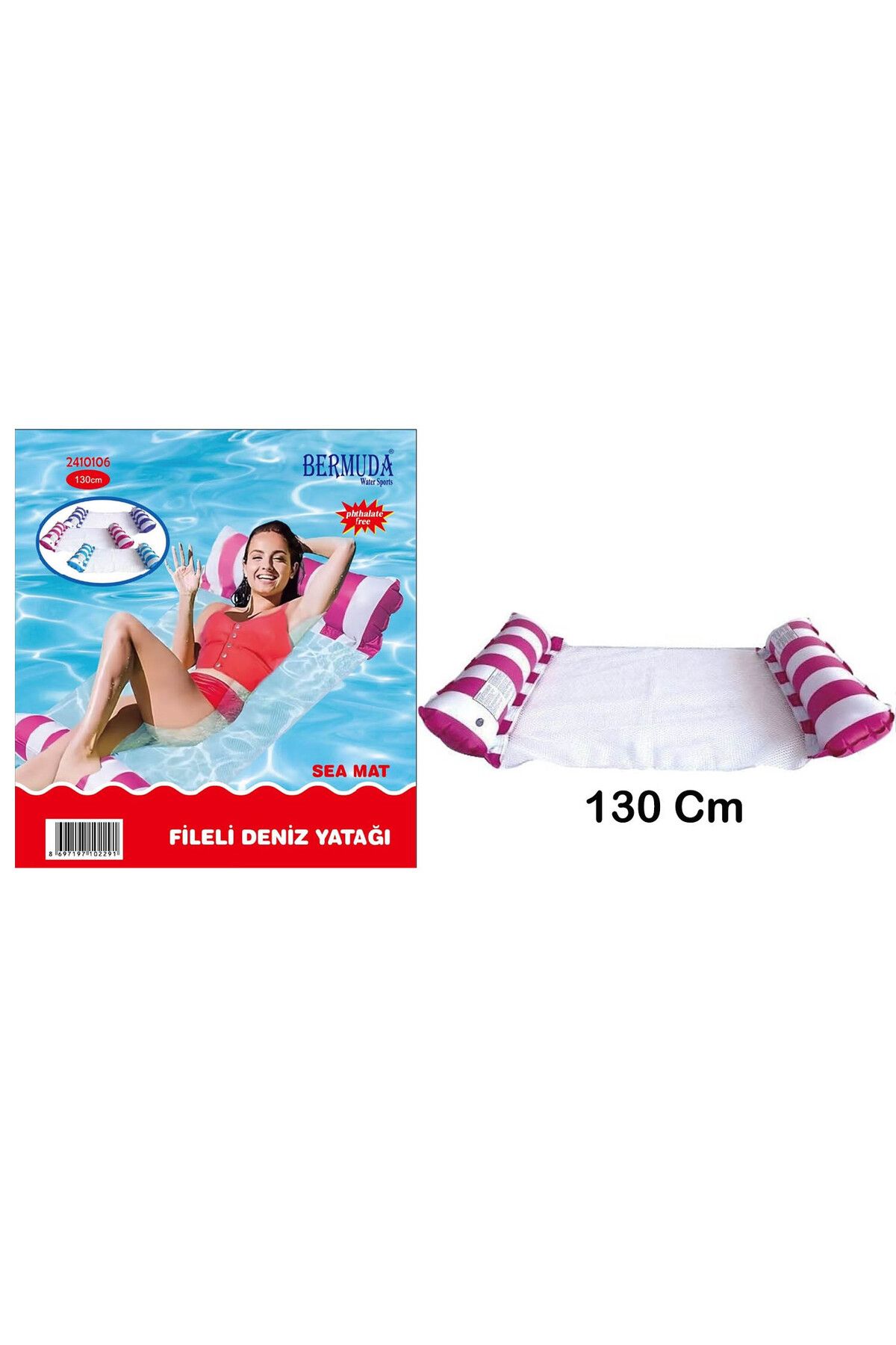 BERMUDA Fileli Deniz Yatağı 130 Cm. 2410106 - PEMBE