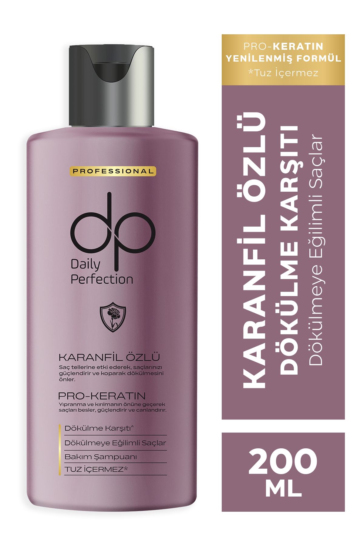 dp Daily Perfection Şampuan Karanfil Özlü 200 ml