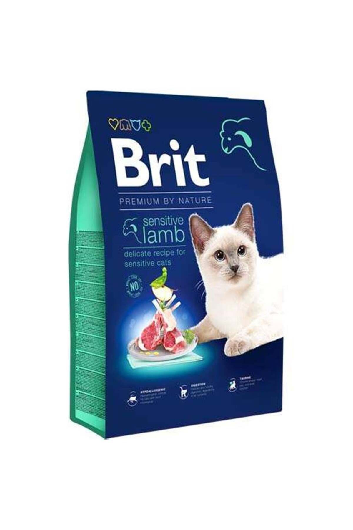 Brit Premium By Nature Sensitive Kuzulu Kedi Maması 8 kg