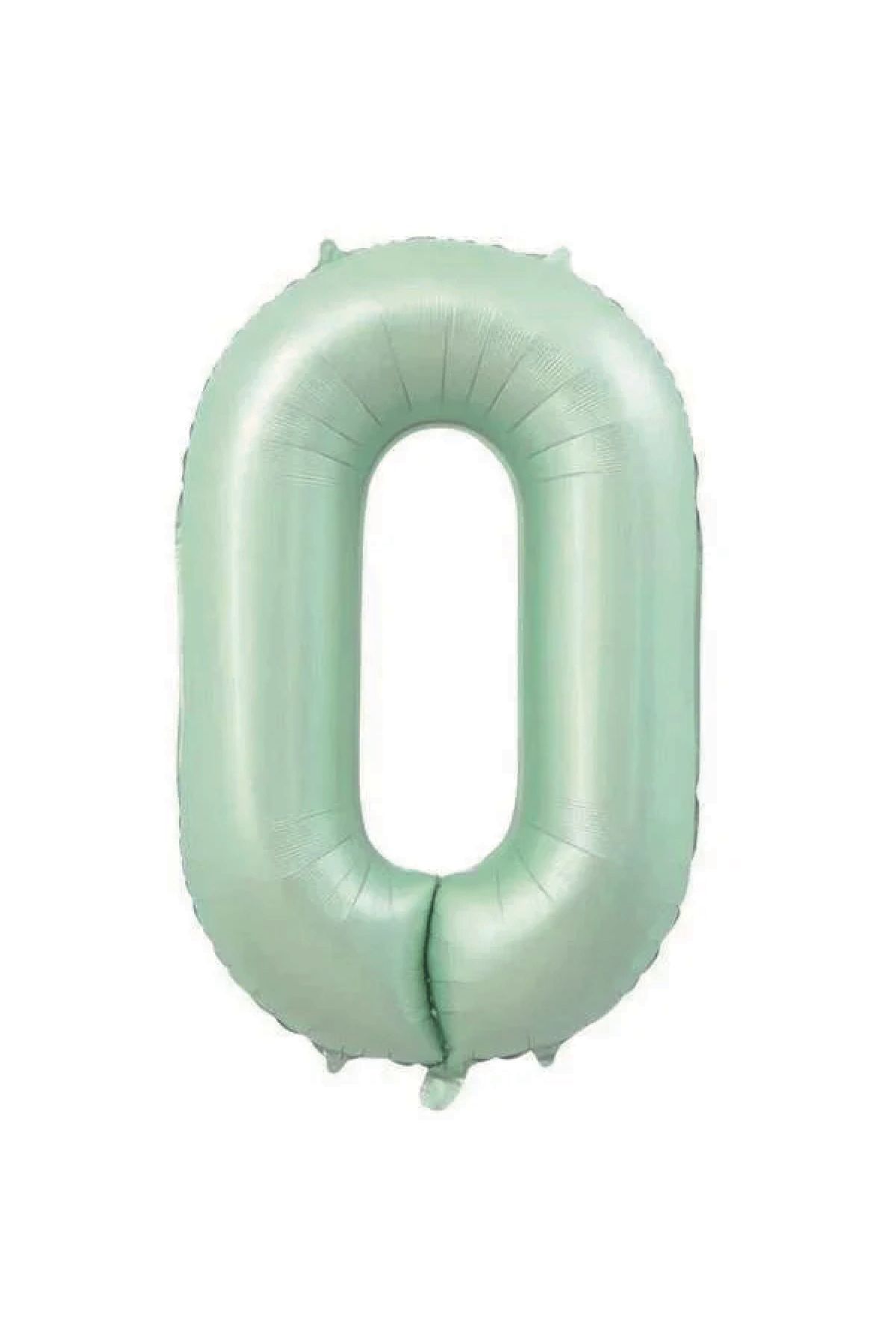 PARTİMİO PARTİ MALZEMELERİ Rakam Folyo Balon Krem Renk 34'' (76cm)