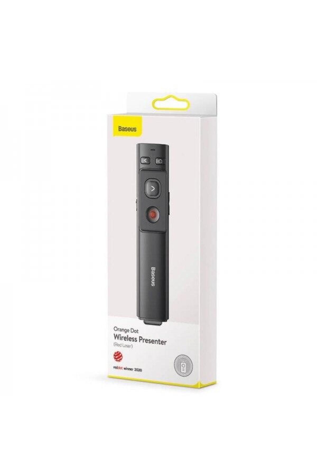 Baseus-Wireless Baseus ACFYB-0G presenter, PowerPoint view with laser pointer 3