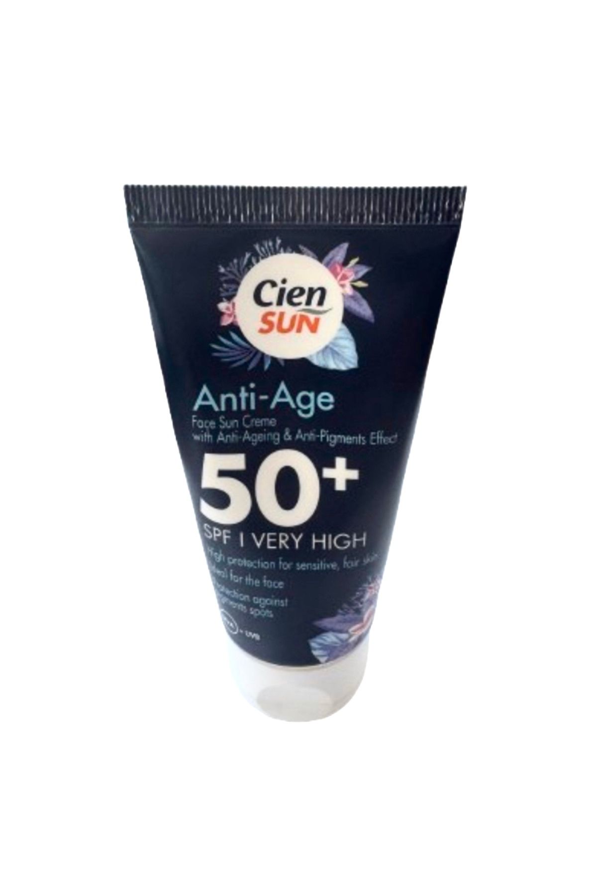 Cien Sun SPF 50+ Anti-Age Güneş Kremi - Yüz için 50 ml