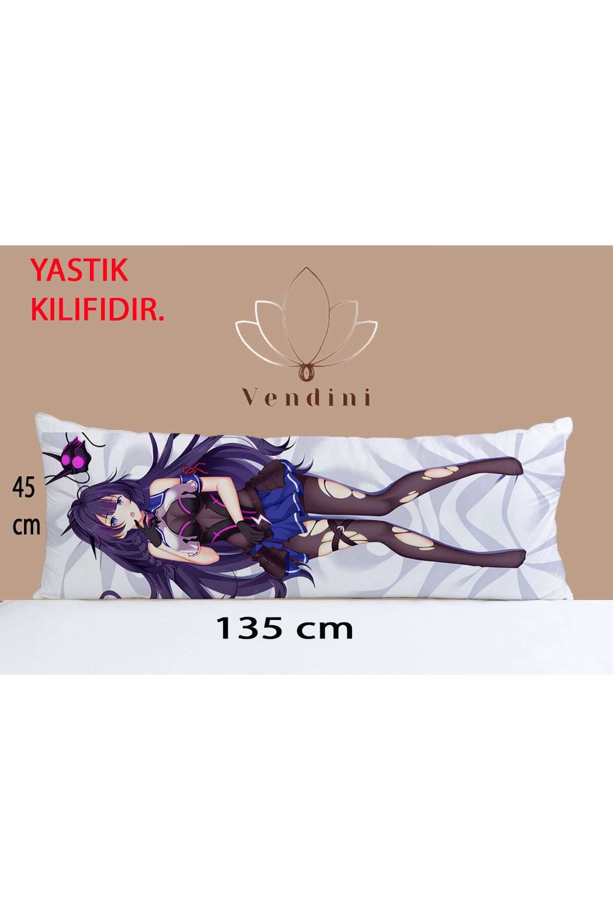 Vendini-Bidirectional Printed Raiden Mei Hugging Pillow Case 3