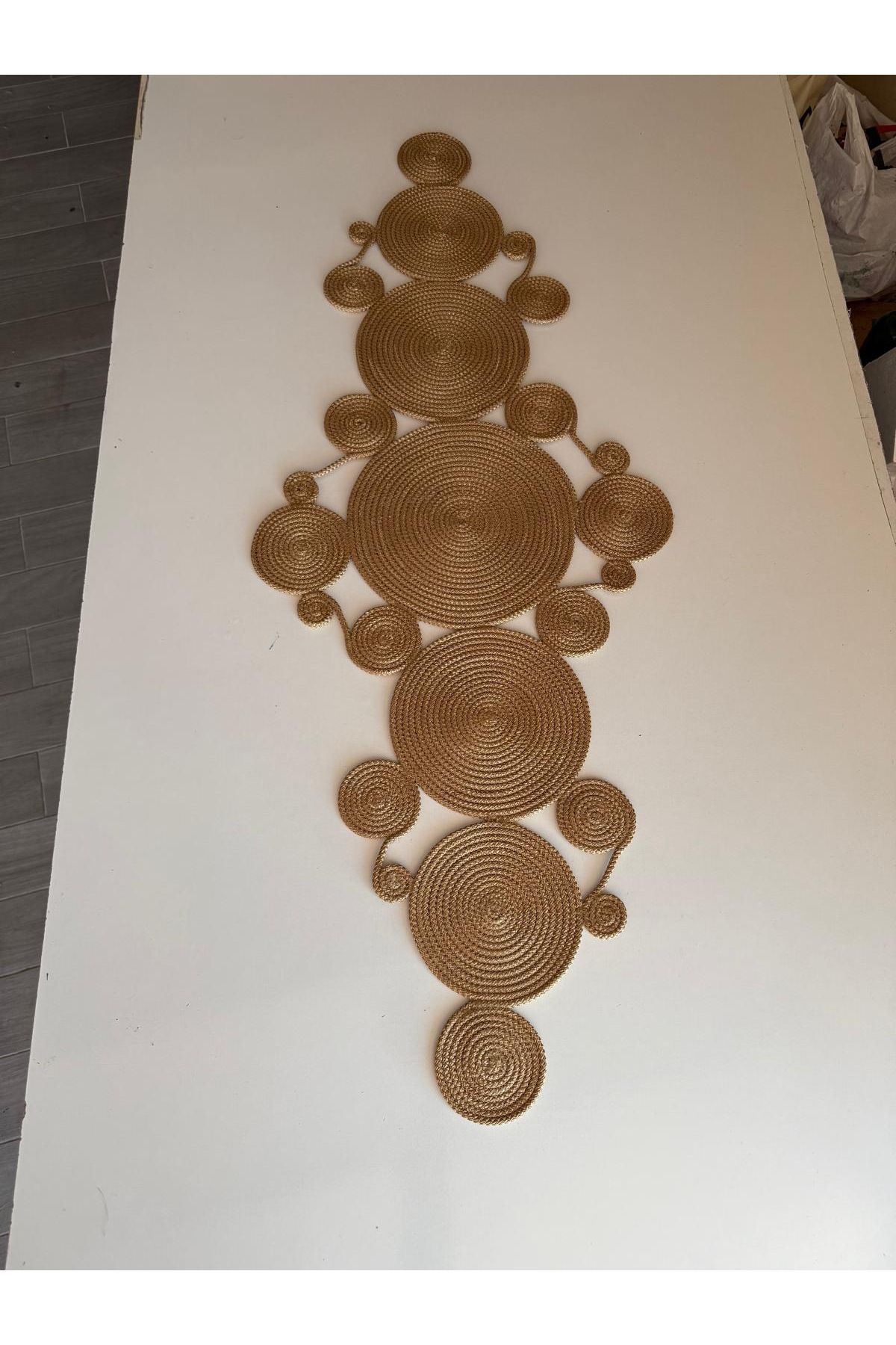 Halora Doğal Halat Spiral Runner