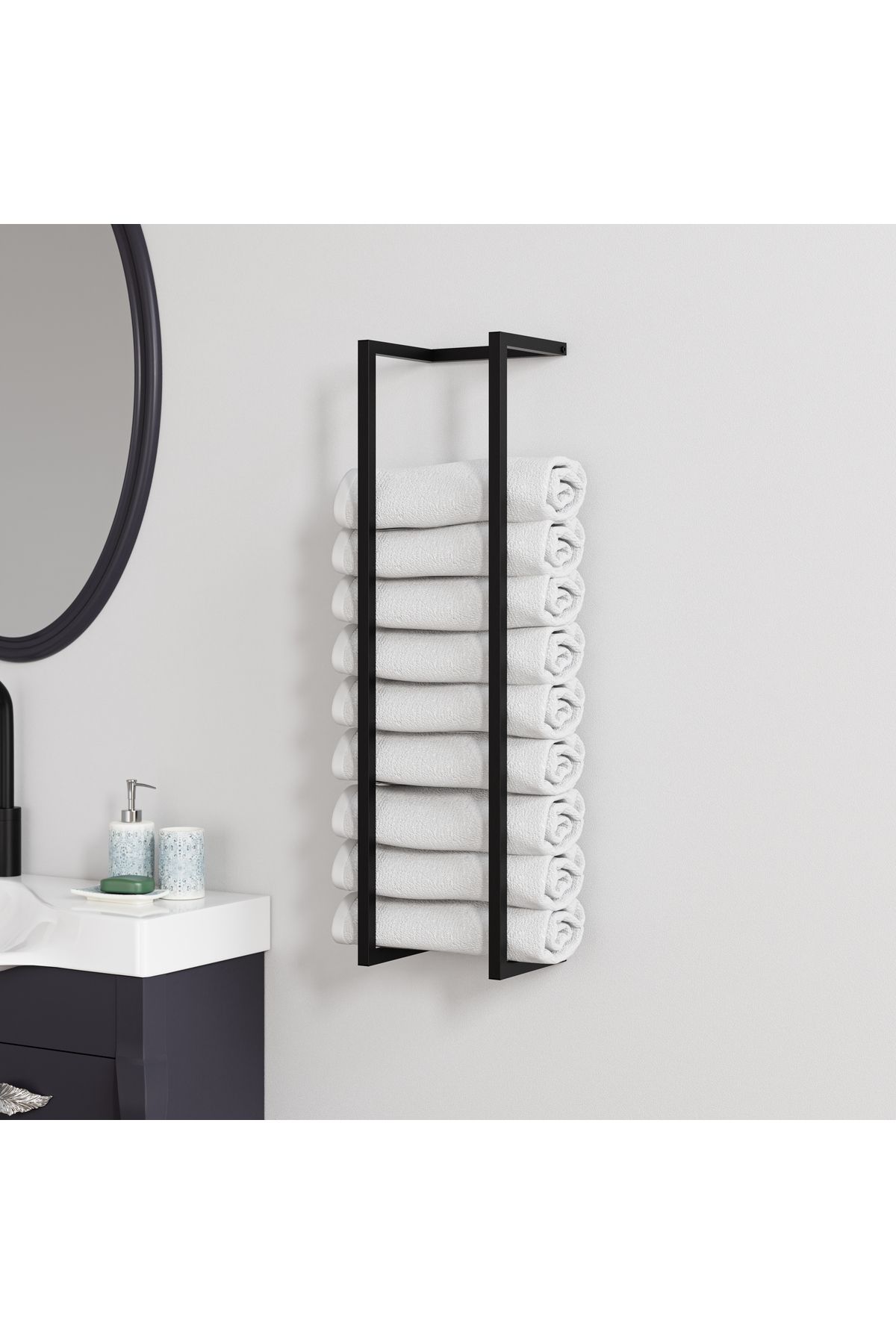lacody Metal Duvara Monte Havluluk Tuvalet Banyo Düzenleyici