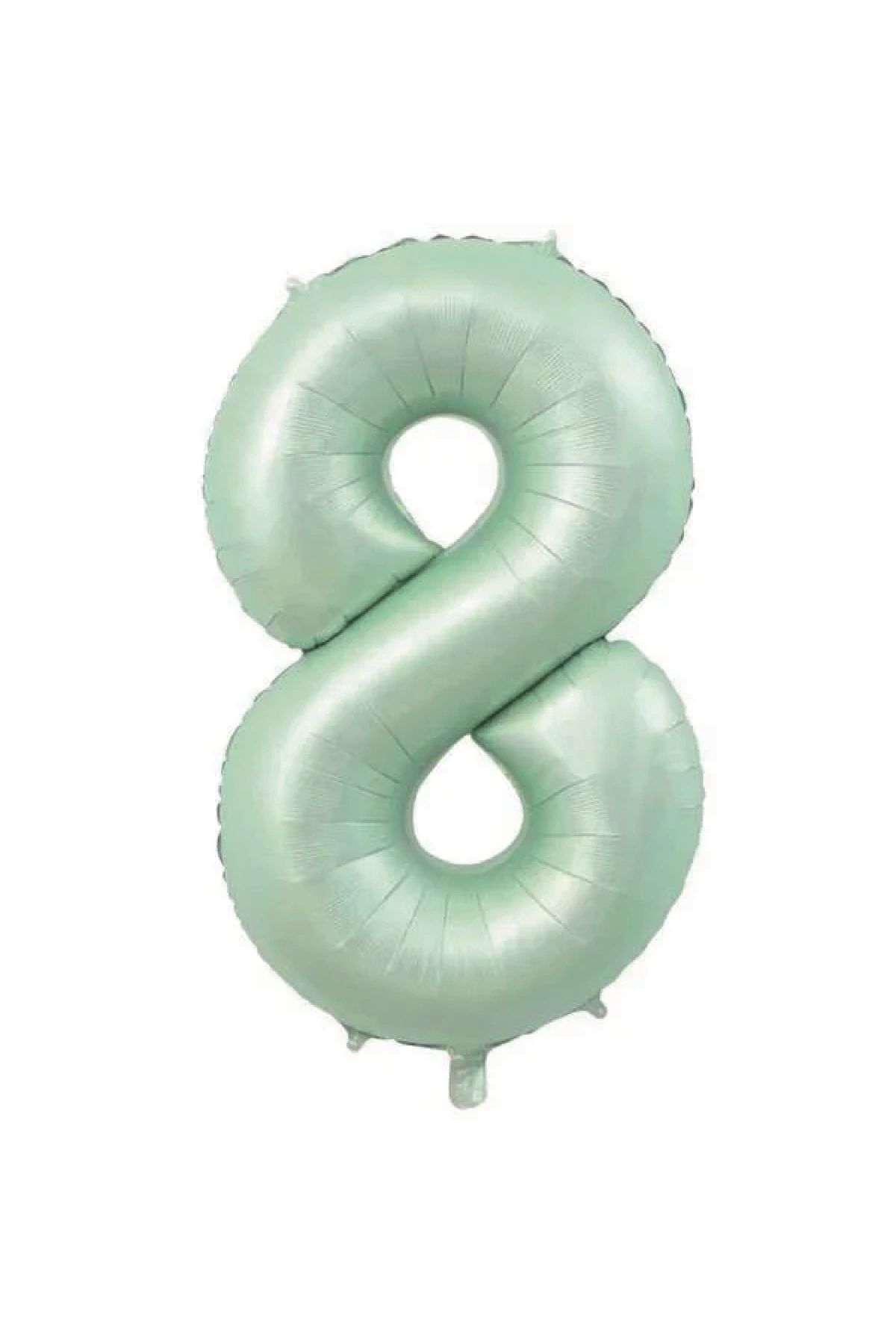 PARTİMİO PARTİ MALZEMELERİ Rakam Folyo Balon Krem Renk 34'' (76cm)