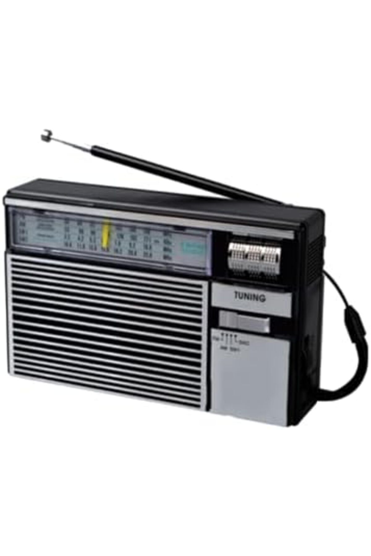 Generic-راديو AM/FM/SW محمول كلاسيكي، راديو ترانزستور مع مكبر صوت قوي بقوة 3 وات، يعمل بالبطارية أو التيار المستمر، مثالي للاستخدام في الأماكن المغلقة أو الهواء الطلق. 2