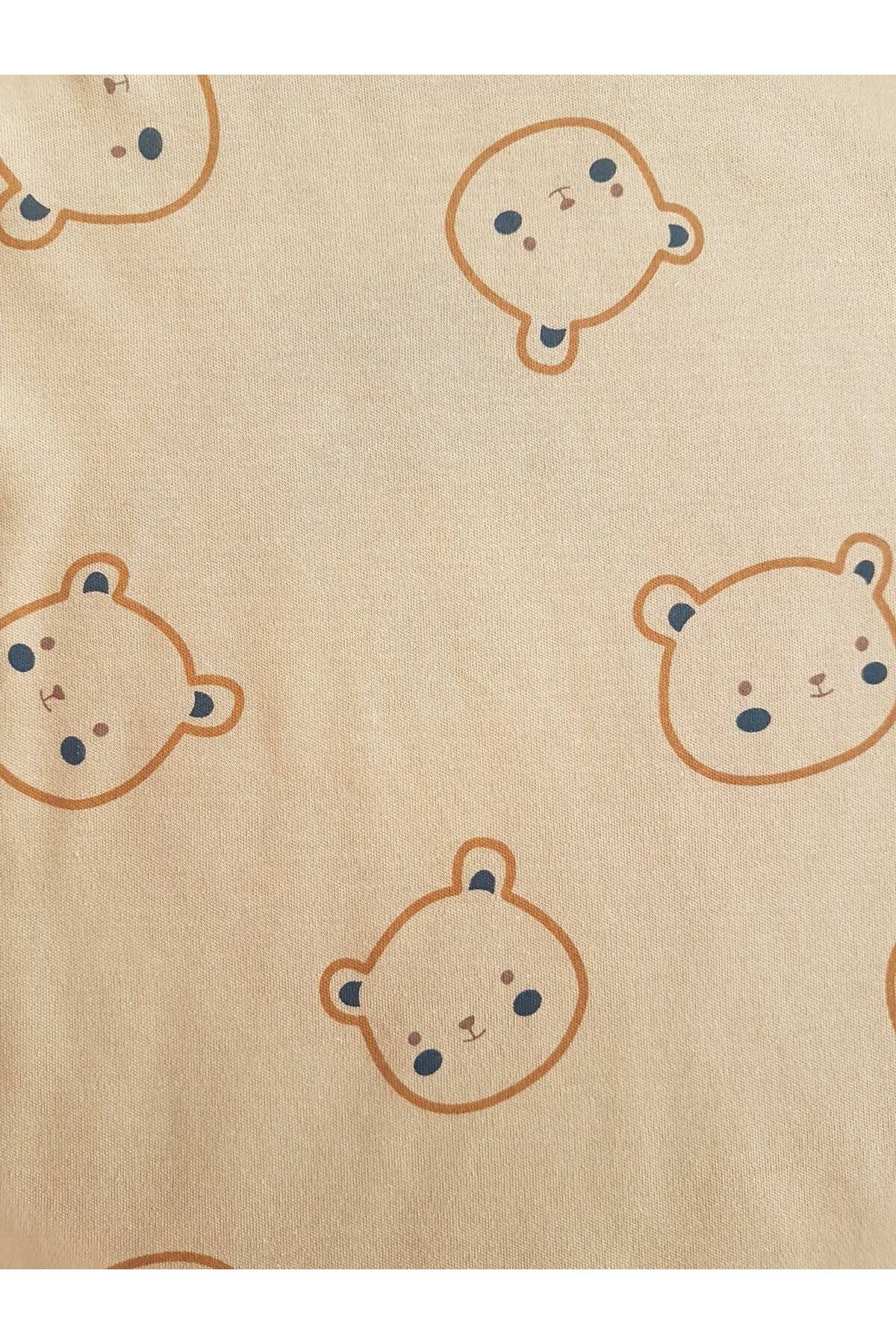 çamaşır bahçesi kendinize iyi bakın Uzun Kollu Desenli Çocuk Pijama Takım #baskılıçocukpijamatakım #çamaşırbahçesi #kahveayıdesenipijama fotoğrafı 7 (önizleme)