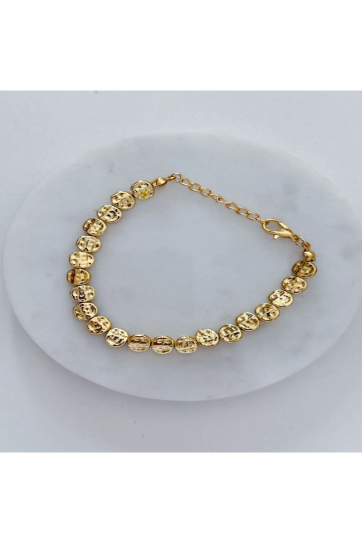 Mojo Jewellery Çelik Dövme Plaka Bileklik