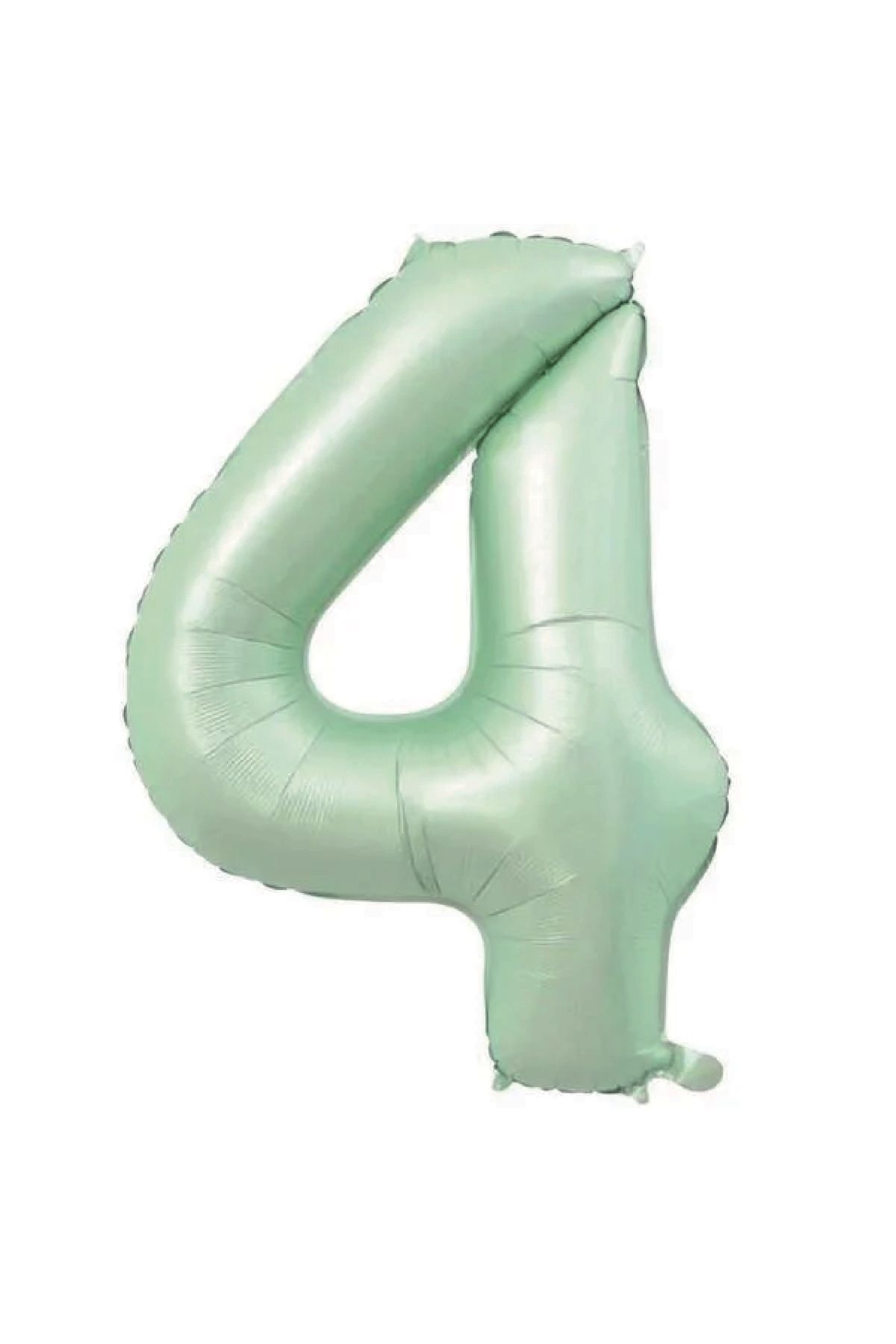 PARTİMİO PARTİ MALZEMELERİ Rakam Folyo Balon Krem Renk 34'' (76cm)