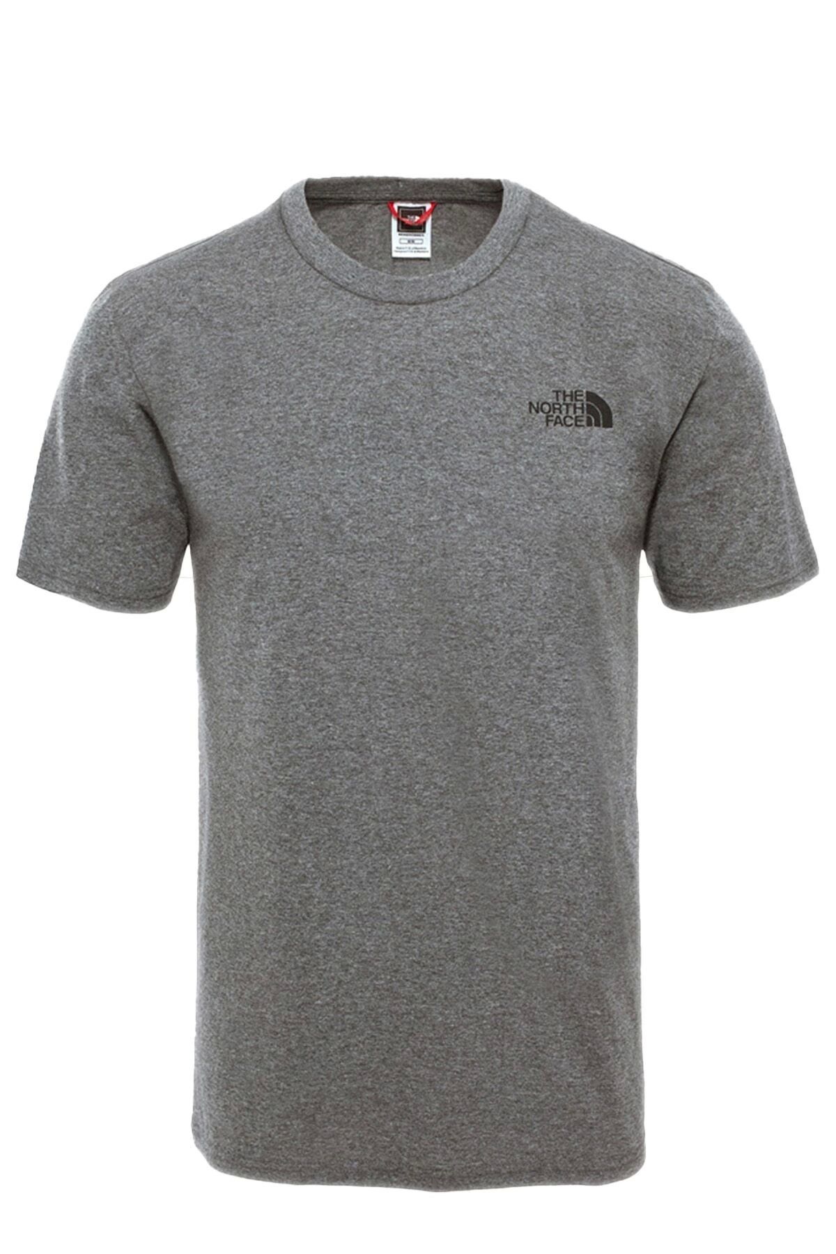 THE NORTH FACE Simple Dome Tee Erkek T-Shirt - NF0A2TX5 Gri