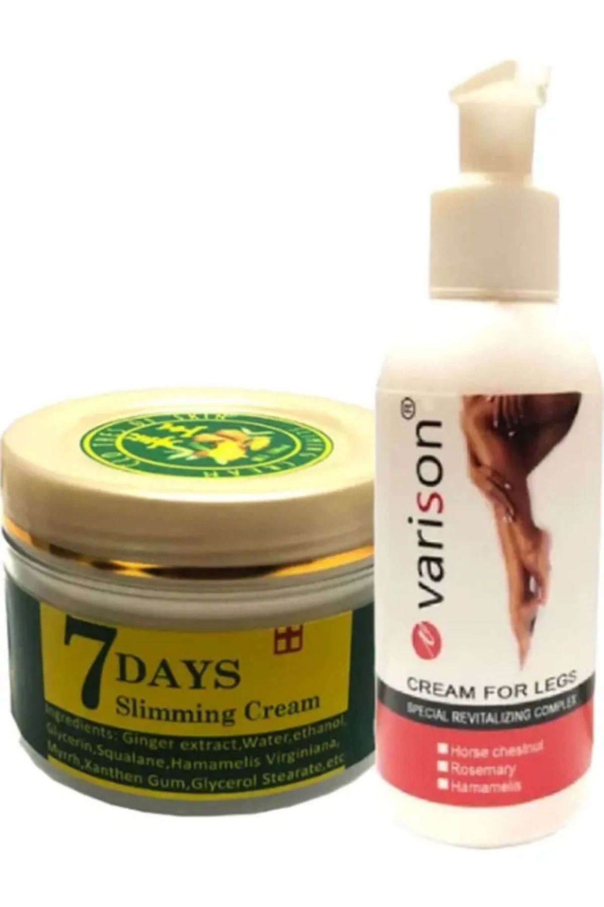Emper Varison 120 ml Bacak Krem + 7 Days Slimingcream Yaza Hazırlık Jeli