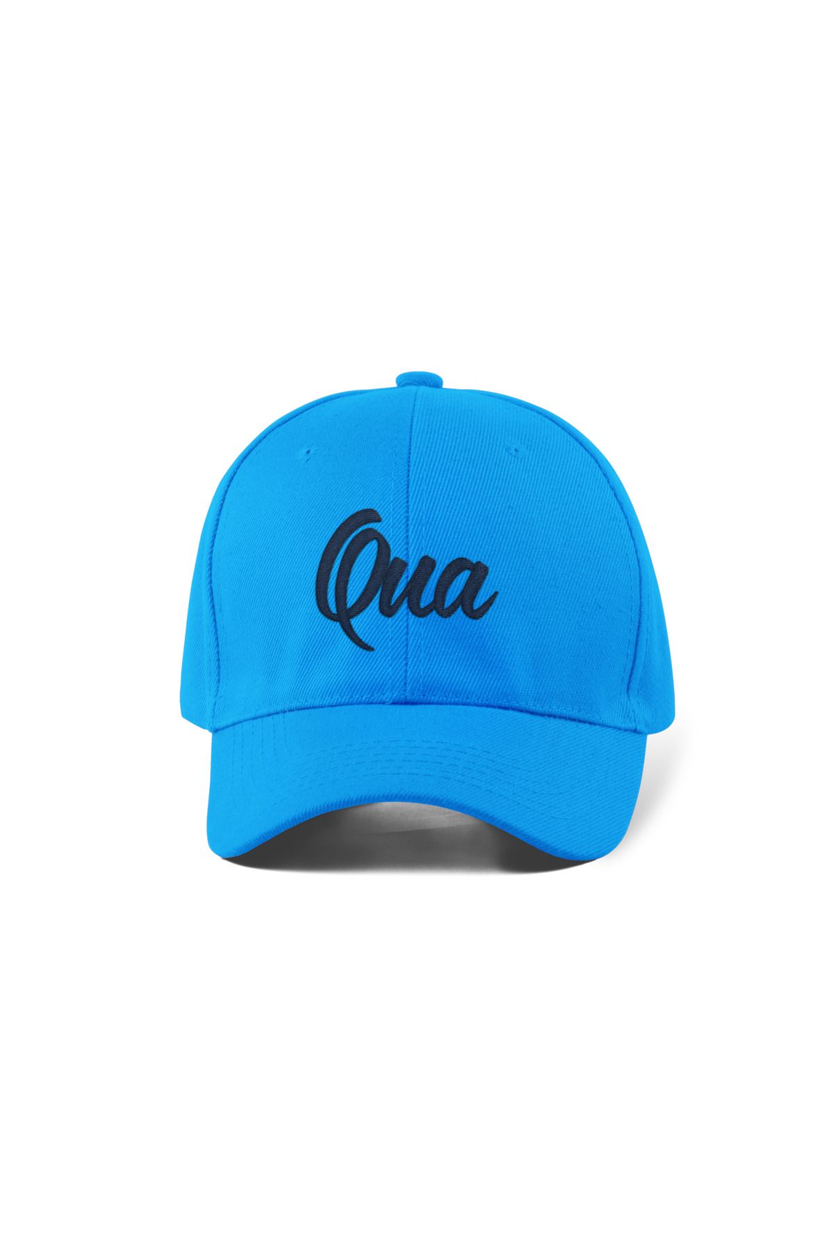 QUATEX Qua Nakışlı Mavi Spor Şapka Unisex Arkası Cırtlı Ayarlanabilir A Kalite Üründür