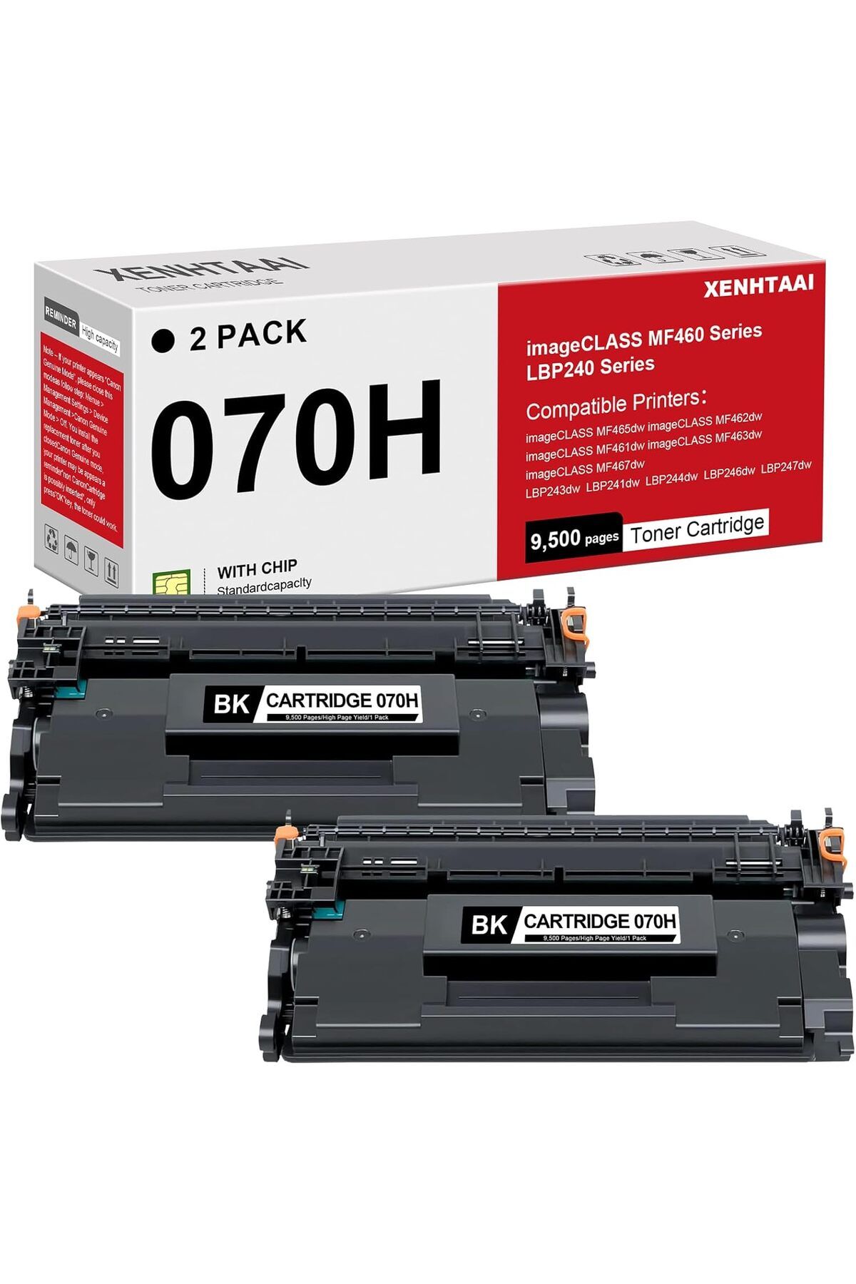 Canon ÇİPLİ YUKSEK KAPASİTE MF461dw MF462dw MF465dw LBP243dw LBP266dw LBP247dw 2ADET