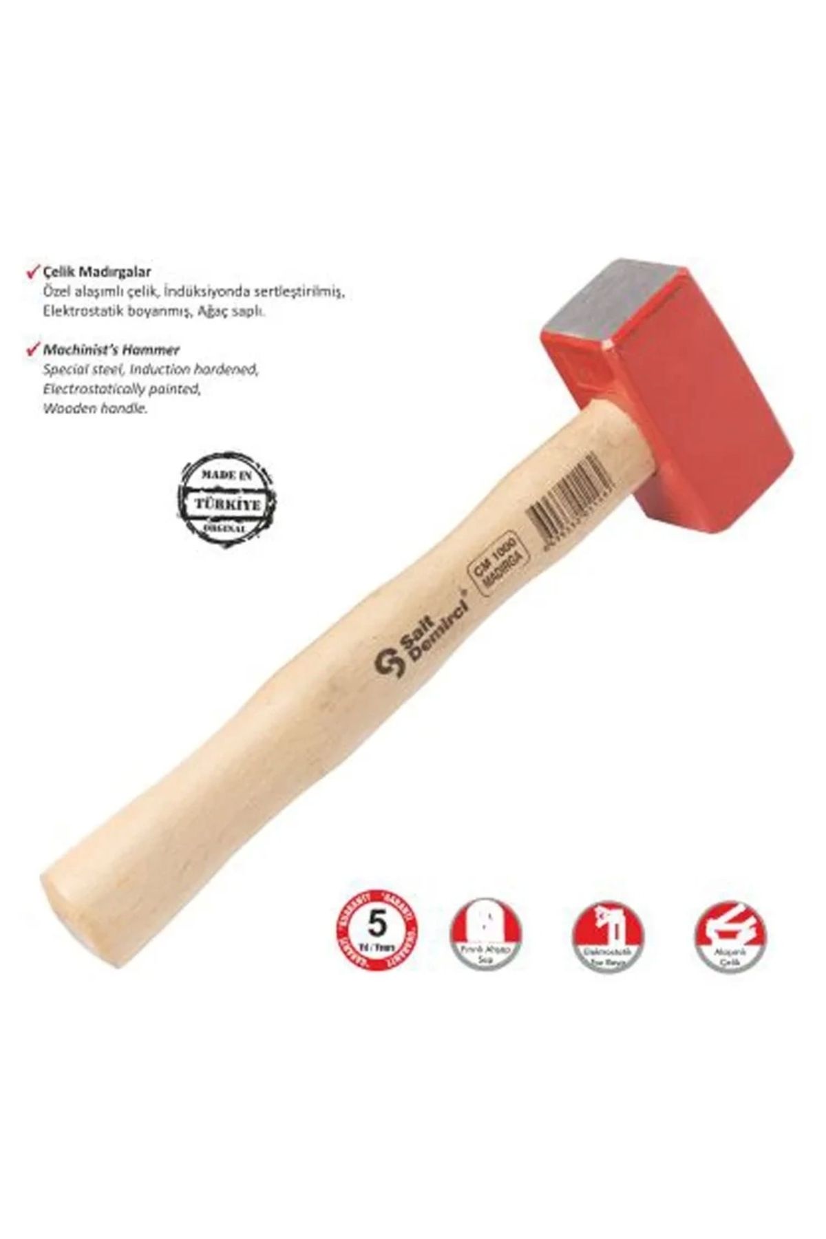 No8 Home Çelik Madırga 1500 Gr