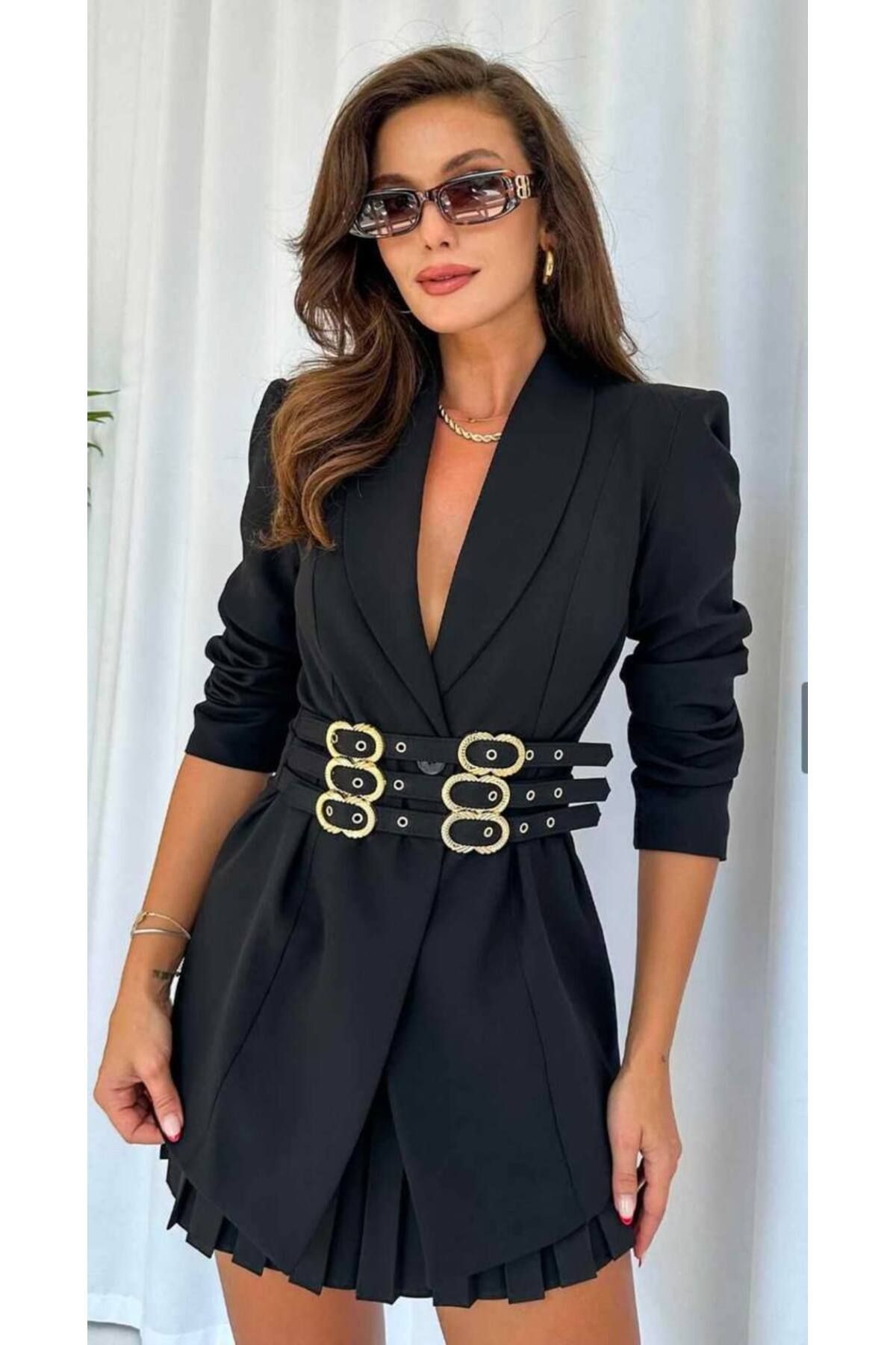 Nupella Butik Toka detaylı premium ceket